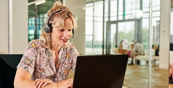 Effiziente Videokonferenz mit Headset