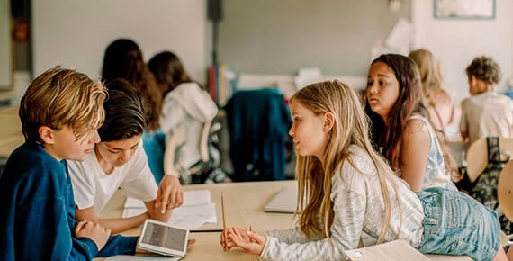 Leistungsstarkes Internet für Schulgebäude