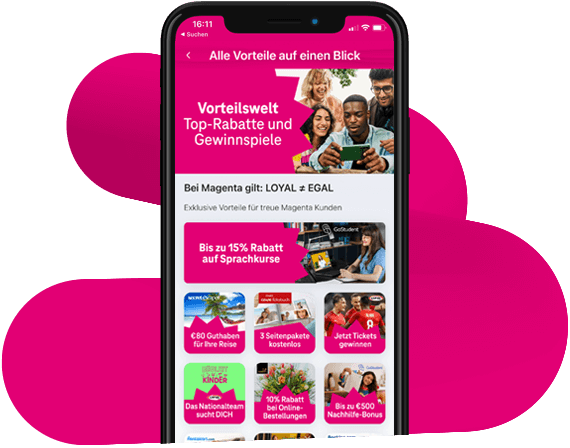 Mein Magenta App - Vorteilswelt