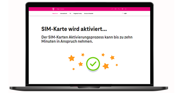 SIM Karte aktivieren