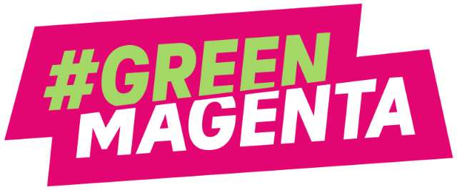 #GREEN MAGENTA Logo