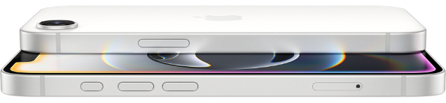 iPhone 16 Hero Bild Apple iPhone16e vorder und rückseite